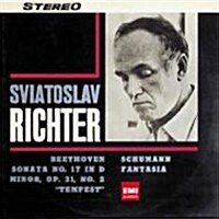 [수입] Sviatoslav Richter - 베토벤 : 피아노 소나타 17번 템페스트, 슈만 : 환상곡 (Beethoven : Piano Sonata No.17 Op.31/2 Tempest, Schumann : Fantasia) (HQCD) (일본반)