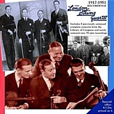 [수입] 런던 현악 사중주단 : 1917-1951 녹음 모음집 [8CD]