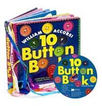 노부영 10 Button Book (Boardbook + CD) - 노래부르는 영어동화