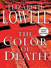 The Color of Death (Paperback, Large Print)