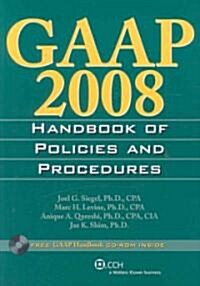 Gaap Handbook of Policies and Procedures 2008 (Paperback, CD-ROM)