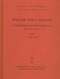 Musaeus. Linus. Epimenides. Papyrus Derveni. Indices (Hardcover)