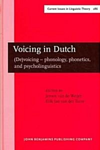 Voicing in Dutch (Hardcover)