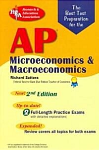 The Best Test Prep for the AP Microeconomics and Marcroeconomics Exams (Paperback)