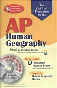 AP Human Geography w/ CD-ROM (Paperback, CD-ROM)