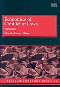 Economics of Conflict of Laws (Hardcover)