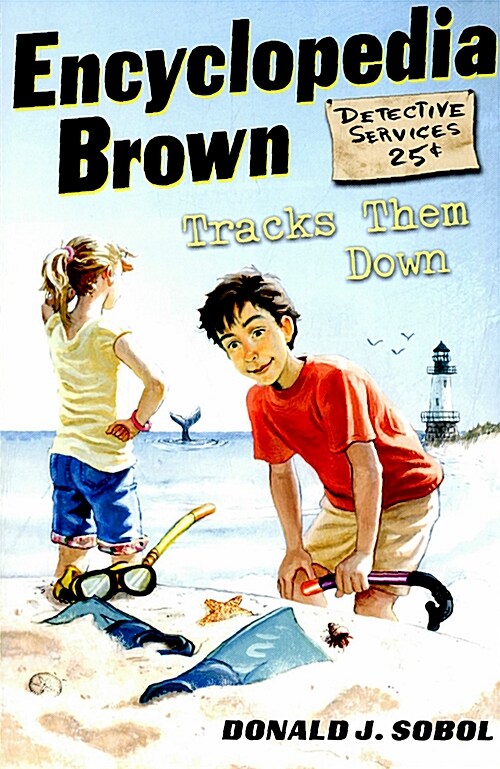 Encyclopedia Brown Tracks Them Down (Paperback)
