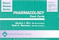 BRS Pharmacology Flash Cards (Paperback)