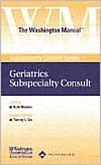 The Washington Manual Geriatrics Subspecialty Consult for Pda (CD-ROM)