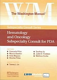 The Washington Manual Hematology and Oncology Subspecialty Consult for Pda (CD-ROM)