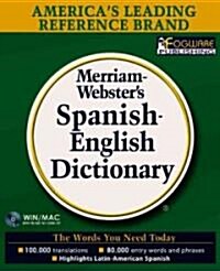 Merriam-Websters Spanish-English Dictionary on CD-ROM (Other)