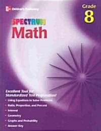 Spectrum Math Grade 8 (Paperback, Workbook)