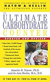 The Ultimate Carbohydrate Counter (REV UPD, Paperback)