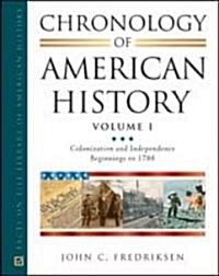 Chronology of American History (Hardcover)