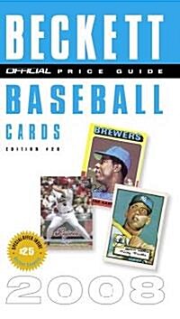 The Official 2008 Price Guide to Baseball Cards (Paperback, 28th)
