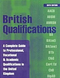 British Qualifications (Hardcover, 38th)