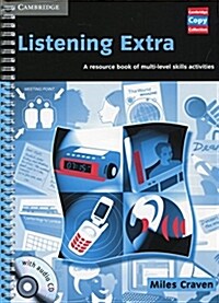 [중고] Listening Extra Book and Audio CD Pack : A Resource Book of Multi-Level Skills Activities (Multiple-component retail product)