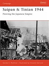 [중고] Saipan & Tinian 1944 : Piercing the Japanese Empire (Paperback)