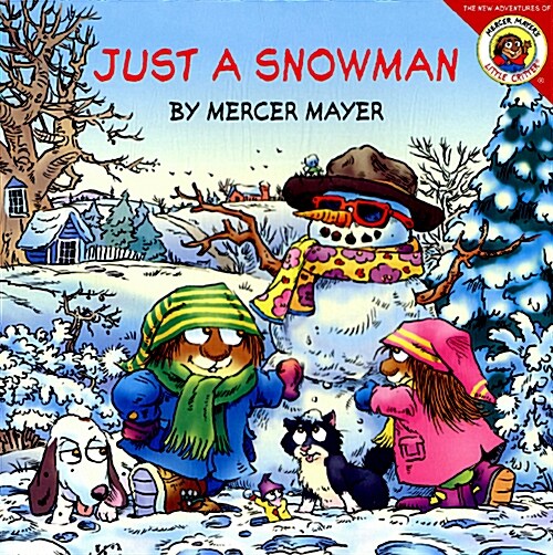 Just a Snowman [With Stickers] (Paperback)