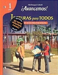 Lecturas Para Todos (Student) with Audio CD Level 1a/1b/1 (Paperback)