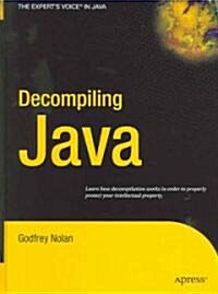 Decompiling Java (Hardcover)