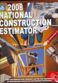 2008 National Construction Estimator (Paperback, CD-ROM, 56th)