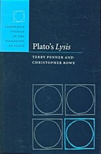 Platos Lysis (Hardcover)