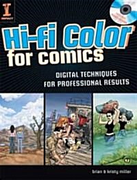 [중고] Hi-Fi Color For Comics (Paperback, CD-ROM)