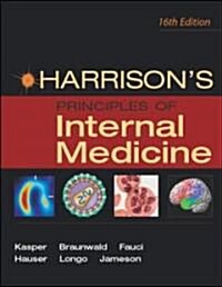 [중고] Harrison‘s Principles of Internal Medicine (Hardcover, 16th, PCK)