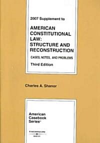 American Constitutional Law (Paperback, 3rd, Supplement)