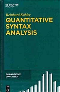 Quantitative Syntax Analysis (Hardcover)