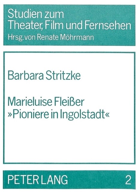 Marieluise Fleisser «Pioniere in Ingolstadt» (Paperback)