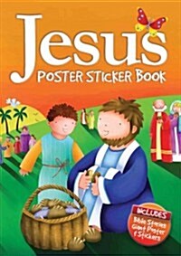 Jesus Poster Sticker Book (Paperback)