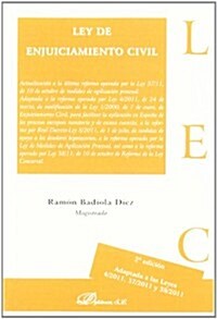 Ley de Enjuiciamiento Civil 2011 / Civil Procedure Act (Paperback)