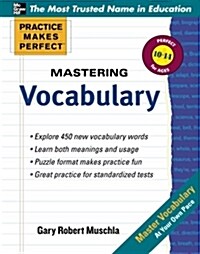 Practice Makes Perfect Mastering Vocabulary (Paperback)