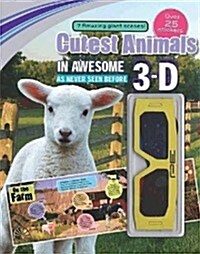 [중고] 3d Sticker Scene : Cutest Animals (Package)