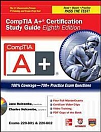 Comptia A+ Certification Study Guide (Exams 220-801 & 220-802) [With CDROM] (Paperback, 8)