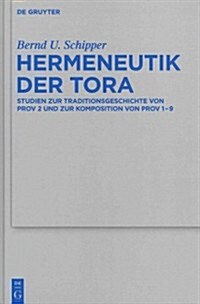 Hermeneutik Der Tora (Hardcover)