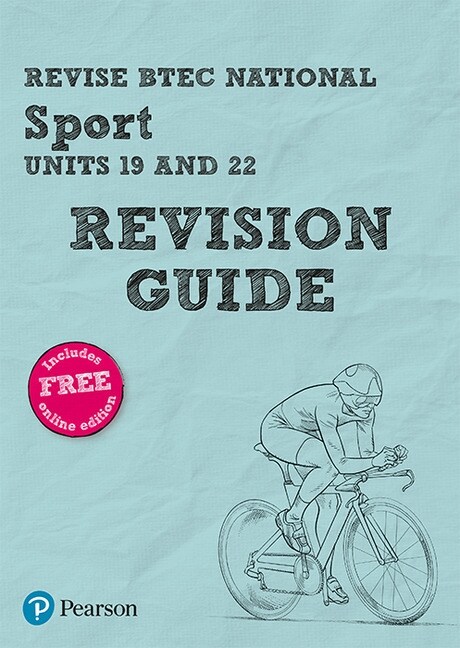 Pearson REVISE BTEC National Sport Units 19 & 22 Revision Guide inc online edition - for 2025 exams : BTEC (Multiple-component retail product)