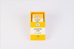 COUNTRY LIFE  YELLOW  BUSINESS CARD HOLD