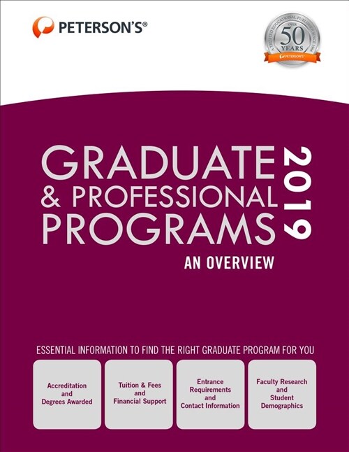 Graduate & Professional Programs: An Overview 2019 (Grad 1) (Hardcover)