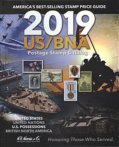 2019 Us/Bna Postage Stamp Catalog (Hardcover)
