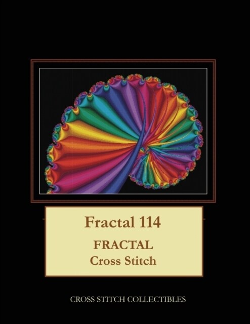 Fractal 114: Fractal Cross Stitch Pattern (Paperback)