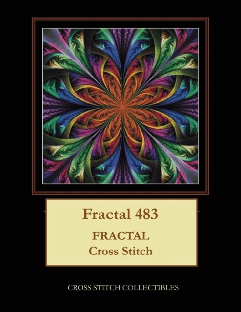 Fractal 483: Fractal Cross Stitch Pattern (Paperback)