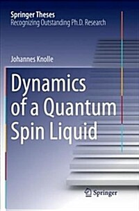 Dynamics of a Quantum Spin Liquid (Paperback)