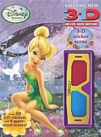 Disney 3d Sticker Scene : Fairies (Paperback)