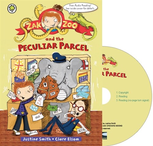 [중고] Zak Zoo 02 : The Peculiar Parcel (Paperback + CD + QR code)
