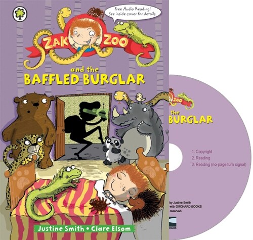 [중고] Zak Zoo 06 : The Baffled Burglar (Paperback + CD + QR code)