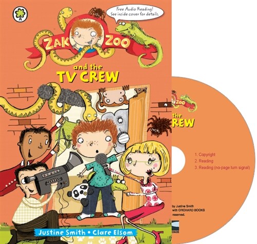 [중고] Zak Zoo 07 : The TV Crew (Paperback + CD + QR code)