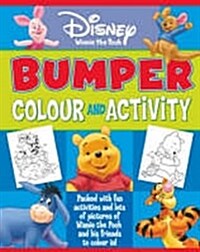 [중고] Disney ˝Winnie the Pooh˝ : Bumper Colour and Activity (Paperback)